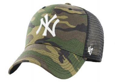 47 Brand New York Yankees Ανδρικό Jockey με Δίχτυ Πράσινο Camo B-CBRAN17GWP-CMF - 47 Brand - 